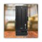 Dixie SmartStock 10 in. x 8.75 in. x 24.75 in. Utensil Spoon Dispenser - Translucent Black (1/Carton)